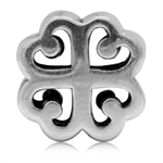 925 Sterling Silver FOUR-LEAF CLOV...