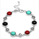 Created Green Turquoise, Onyx & Co...
