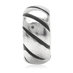 925 Sterling Silver Spacer Threade...