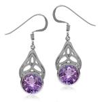 3.32ct. Natural Amethyst 925 Sterl...