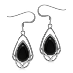 Natural Black Onyx 925 Sterling Si...