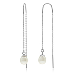 White Natural Pearl 925 Sterling S...