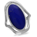 Created Lapis 925 Sterling Silver ...