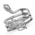 925 Sterling Silver Snake Wrap Ring