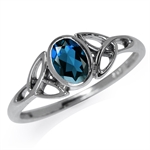 Sterling Silver Rings, Gemstone Ring At SilverShake.com