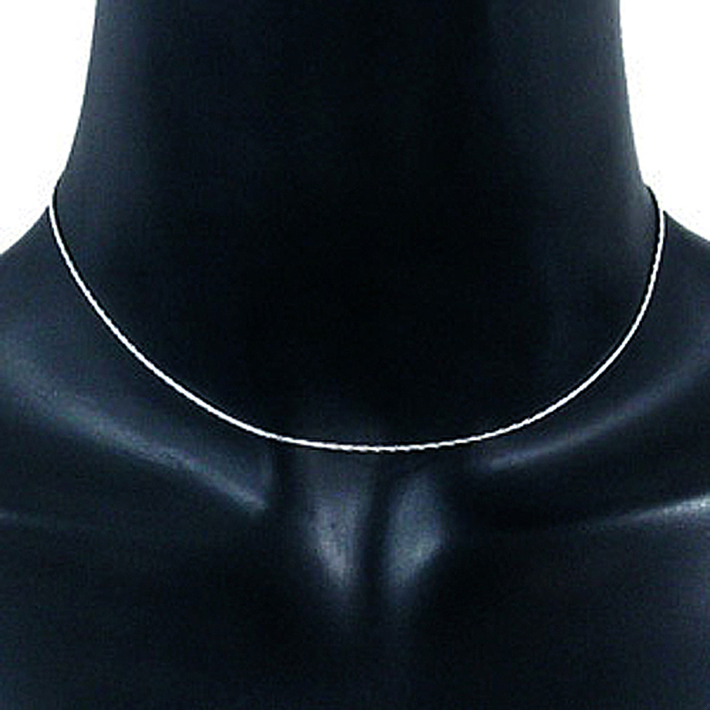 8MM RD Cable Chain Sterling Silver Necklace 14 30 in.  